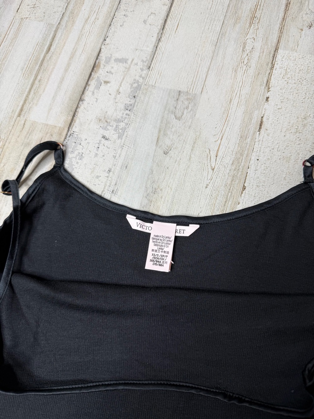 Victoria's Secret Black Slim-Strap Camisole - Picture 3 of 5